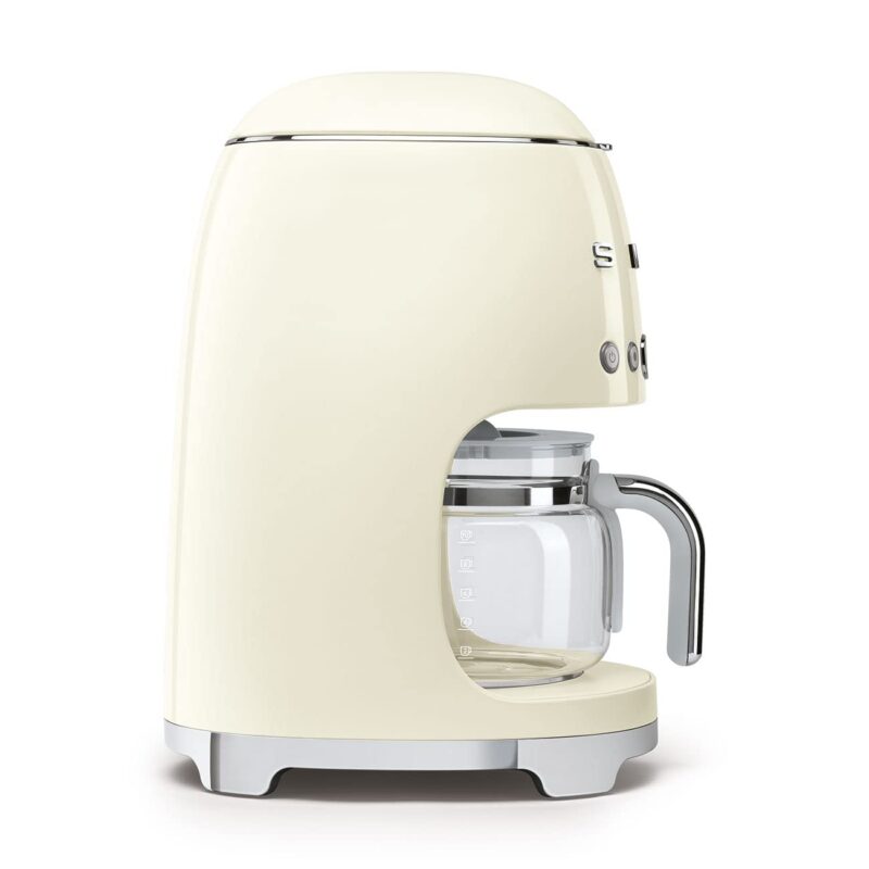 Smeg DCF02CRUK Drip Coffee Maker – 1.4 L, Aroma Selector, Auto-Start Timer, Anti-Drip System, Digital Display, Cream - Image 11