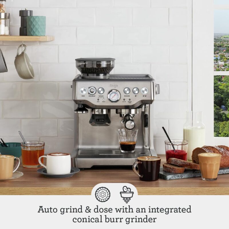 Sage Barista Express – Bean-to-Cup Espresso Maker with Grinder & Milk Frother - Image 8