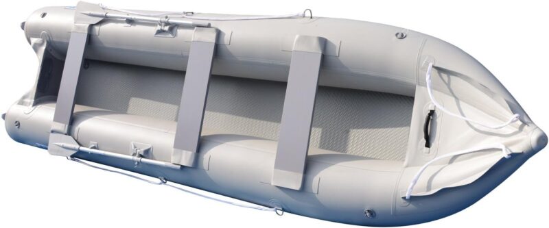 BRIS 15.4 ft Inflatable Fishing Kayak – 3-Person Drop-Stitch Canoe with 10 HP Motor Mount - Image 6