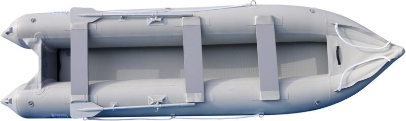 BRIS 15.4 ft Inflatable Fishing Kayak – 3-Person Drop-Stitch Canoe with 10 HP Motor Mount - Image 5
