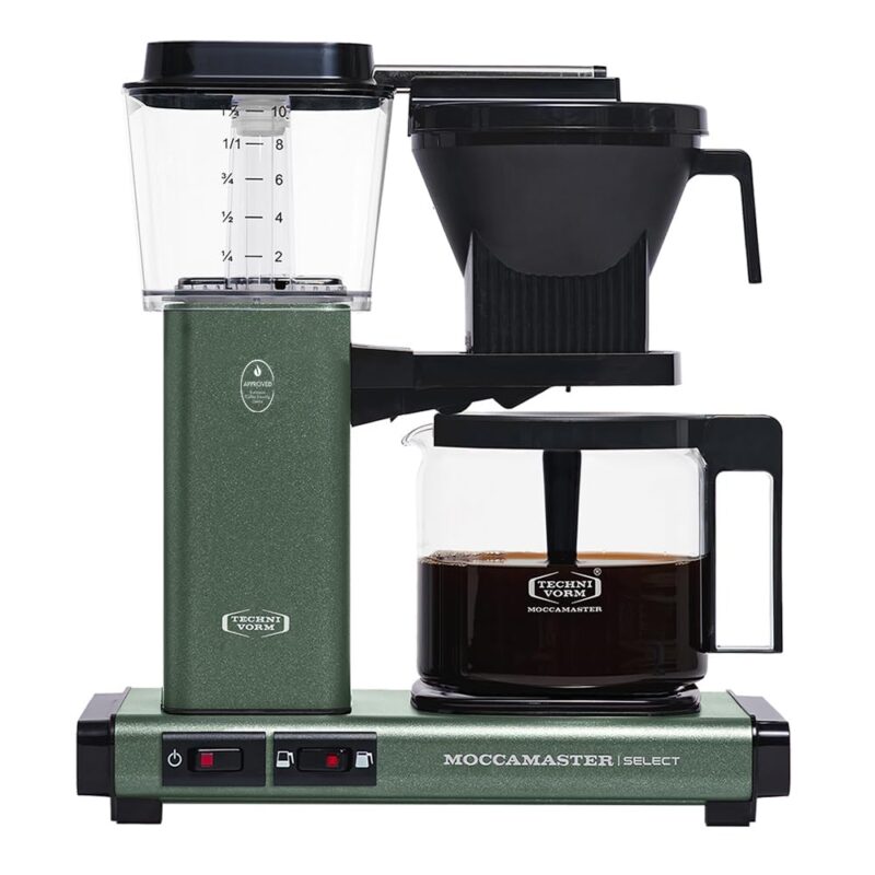 Moccamaster KBG Select Drip Coffee Maker – 1.25 L, Quantity Selector, UK Plug, Off-White - Image 10