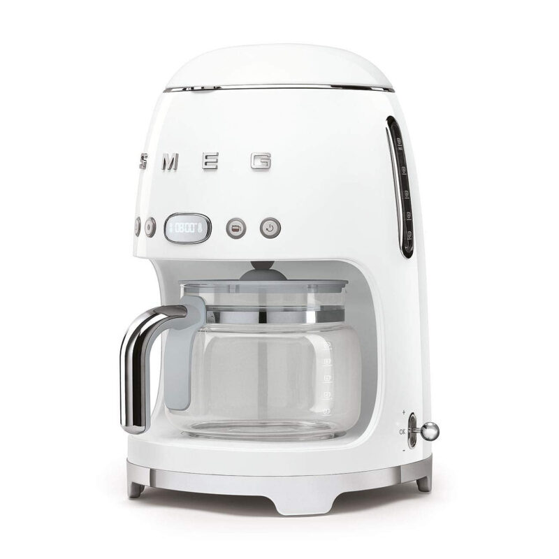 Smeg DCF02CRUK Drip Coffee Maker – 1.4 L, Aroma Selector, Auto-Start Timer, Anti-Drip System, Digital Display, Cream - Image 36
