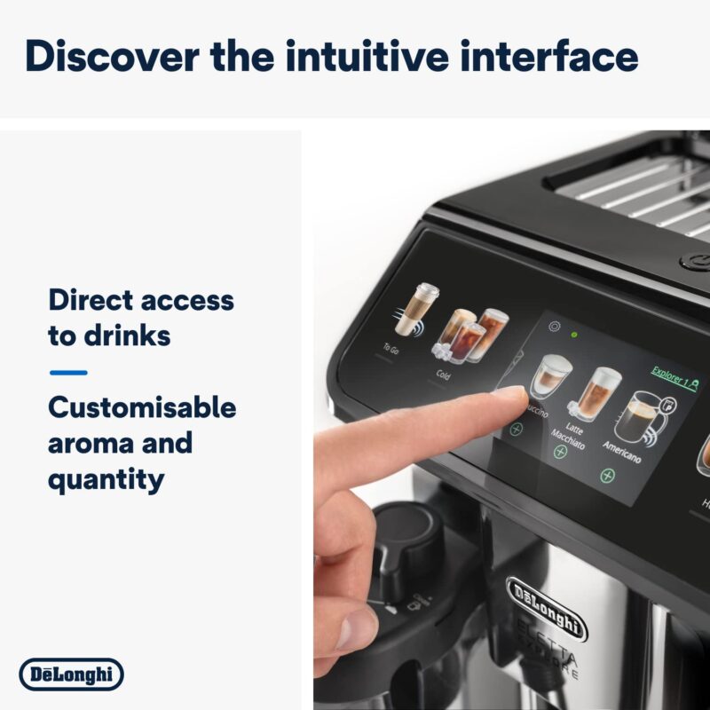 De’Longhi Eletta Explore Cold Brew Coffee Machine – ECAM452.67.G - Image 14