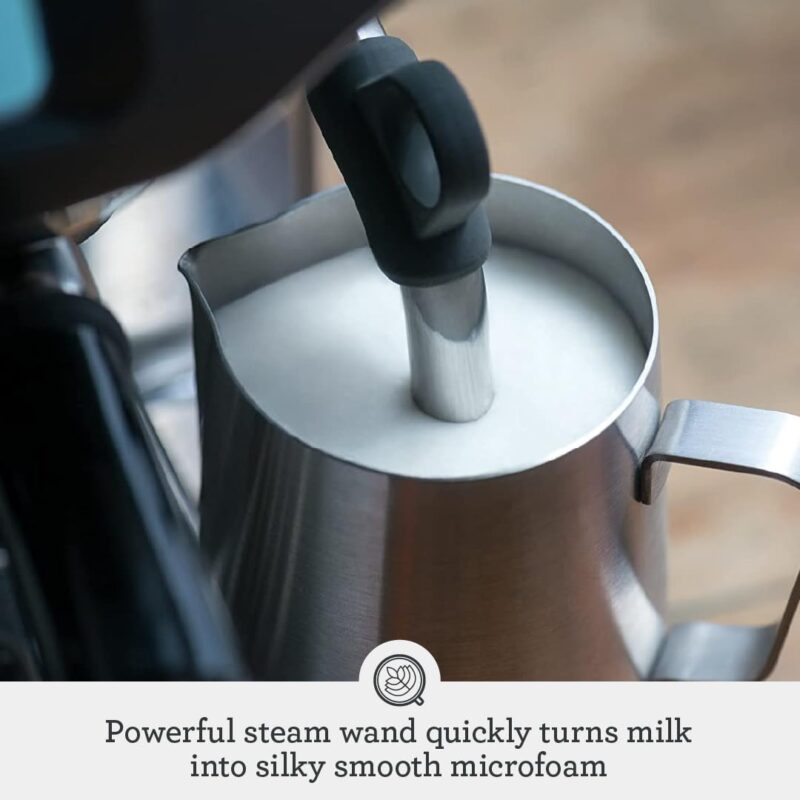 Sage Barista Pro Espresso Machine – Bean-to-Cup with Integrated Grinder, ThermoJet Heating & Milk Frother, Brushed Stainless Steel - Image 14