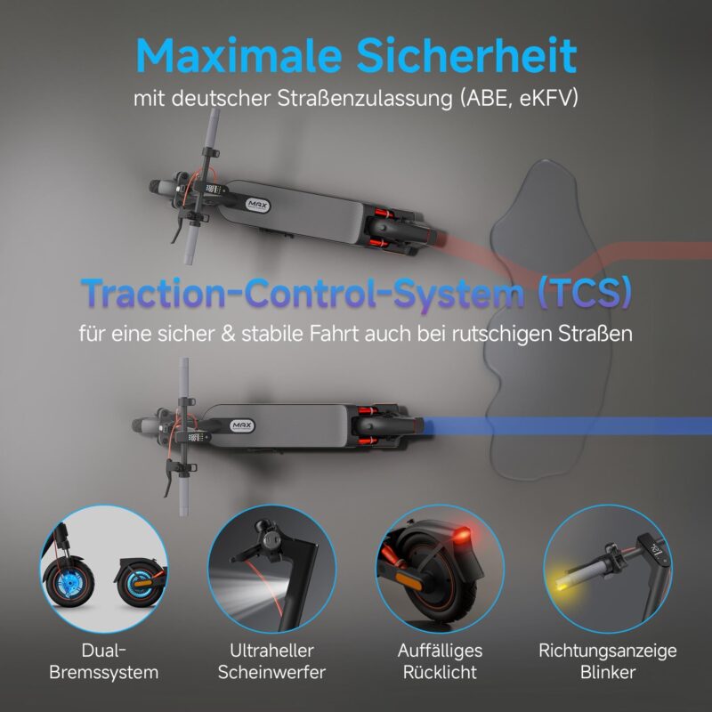 Xiaomi Electric Scooter 5 Series – 60 km Range, 20 km/h Speed, Dual Brakes, App Control, Road-Legal EU E-Scooter for Adults - Image 75