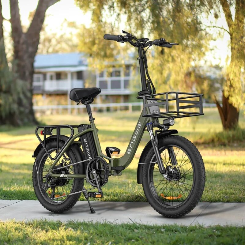 ENGWE L20 SE 20″ Folding Fat-Tyre E-Bike – 250 W motor, 36 V 15.6 Ah battery (140 km range), 25 km h⁻¹ top-speed - Image 24