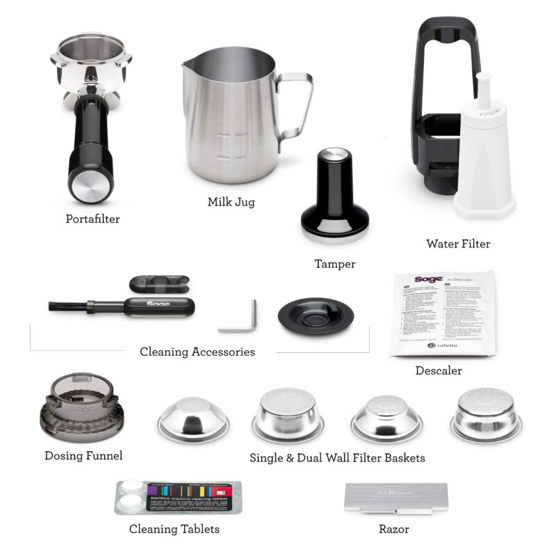 Sage Barista Pro Espresso Machine – Bean-to-Cup with Integrated Grinder, ThermoJet Heating & Milk Frother, Brushed Stainless Steel - Image 23