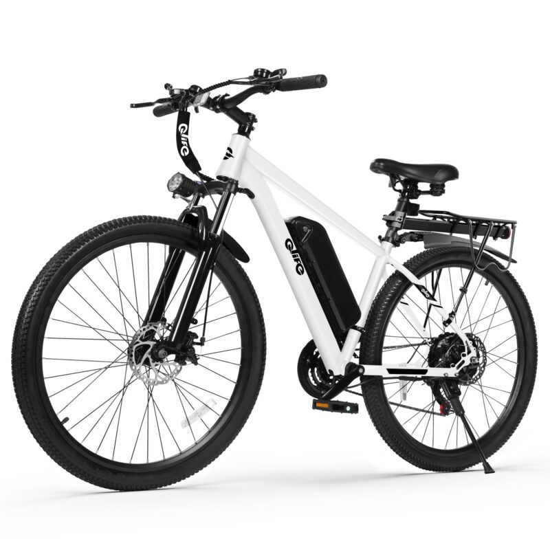 Racer Electric Bike for Adults - 21-Speed Mountain Lightweight Ebike with Peak 750W 22MPH Brushless Motor, 375Wh Removable Battery, 26X2.1 Tire Step Over E-MTB, Up to 40 Miles - Image 13