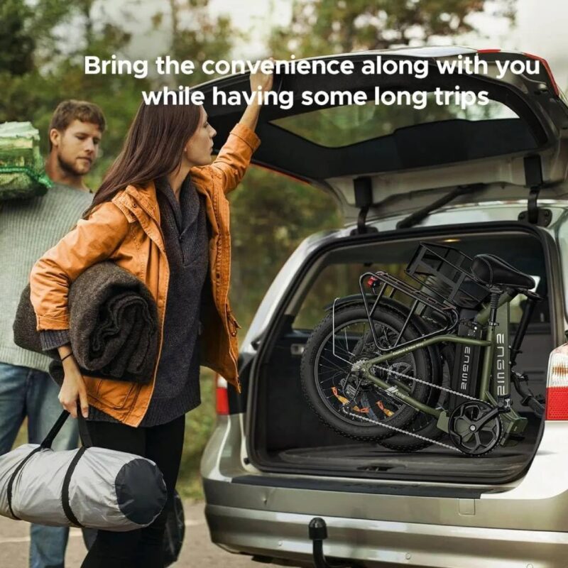 ENGWE L20 SE 20″ Folding Fat-Tyre E-Bike – 250 W motor, 36 V 15.6 Ah battery (140 km range), 25 km h⁻¹ top-speed - Image 7