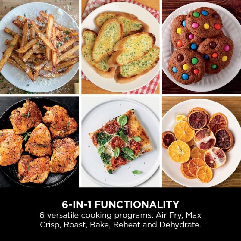 Ninja SL300UK Double Stack Air Fryer - Vertical Dual Zone, 7.6L, 2 Drawers & Racks, 6 Cooking Functions, Space Saving Design, Black - Image 20