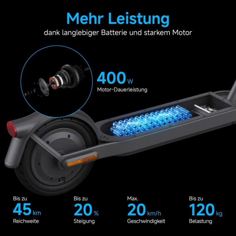 Xiaomi Electric Scooter 5 Series – 60 km Range, 20 km/h Speed, Dual Brakes, App Control, Road-Legal EU E-Scooter for Adults - Image 32