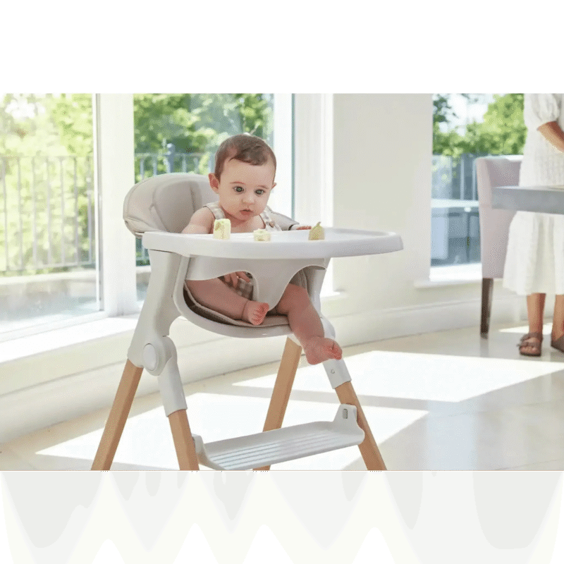 Baby Elegance Mash All in One Highchair Bundle White